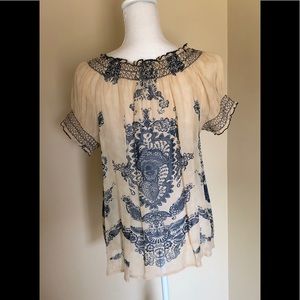 Bila Bohemian Beaded Top